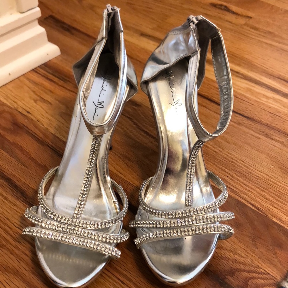 Silver Prom Shoes